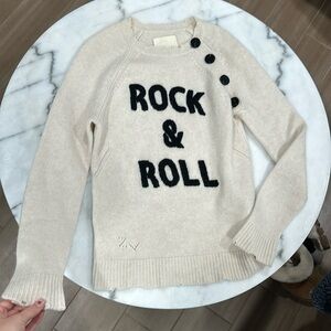 Zadig and Voltaire rock and roll cashmere sweater